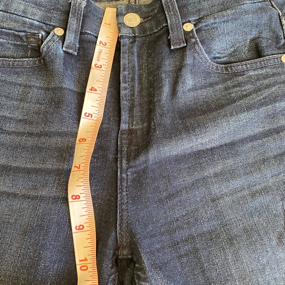 7 For All Mankind Karah Bootcut Short Inseam Jeans - Picture 5 of 12